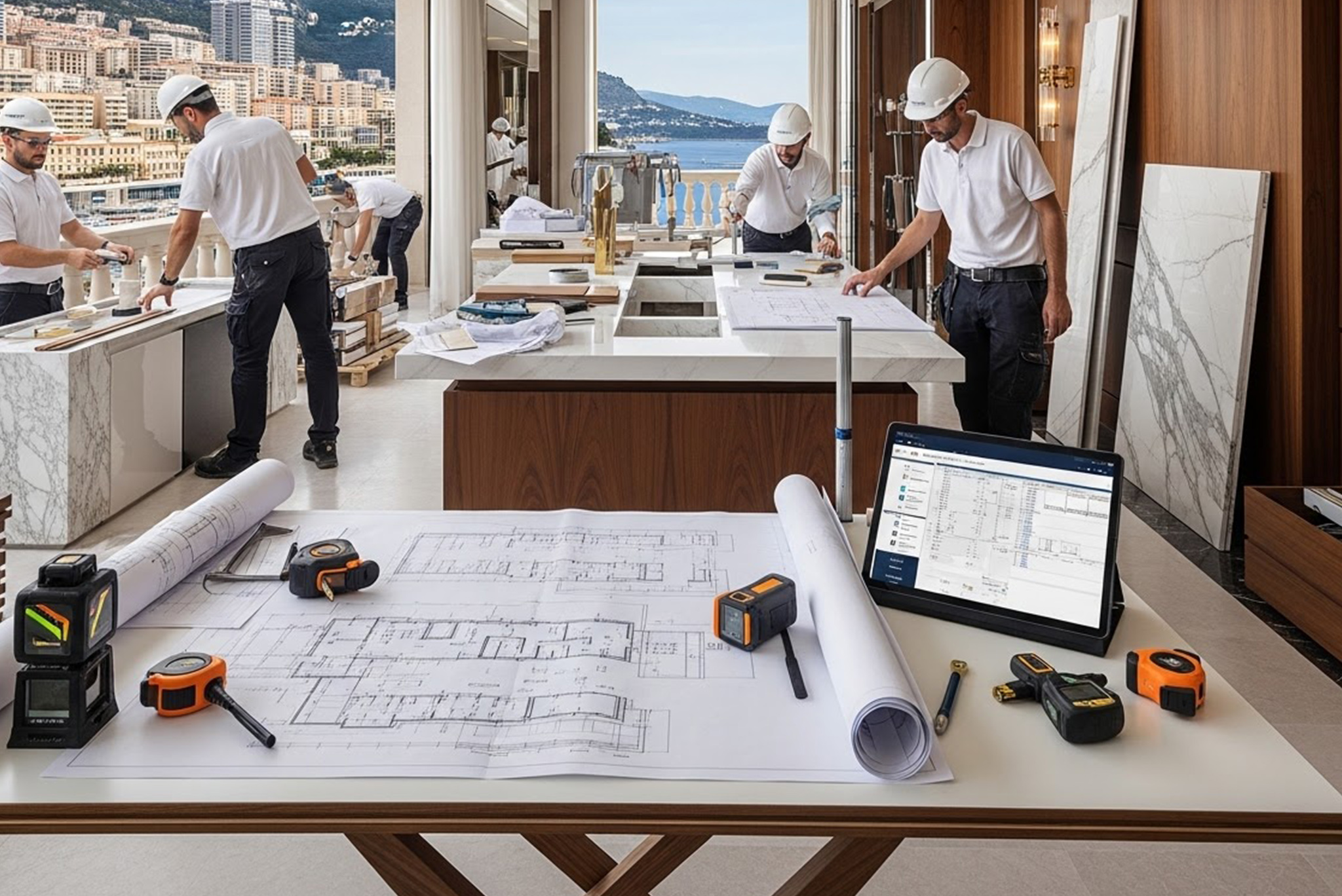 Maitrise d oeuvre Monaco - Suivi de chantier El Castillo de Mi Madre